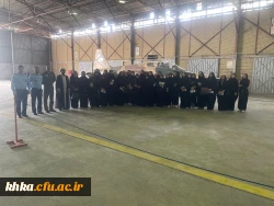 بازدید دانشجویان از پایگاه چهارم شکاری وحدتی 5