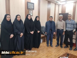 دیدار پرسنل مرکز خدیجه کبری (س) با زائر بیت الحرام  2