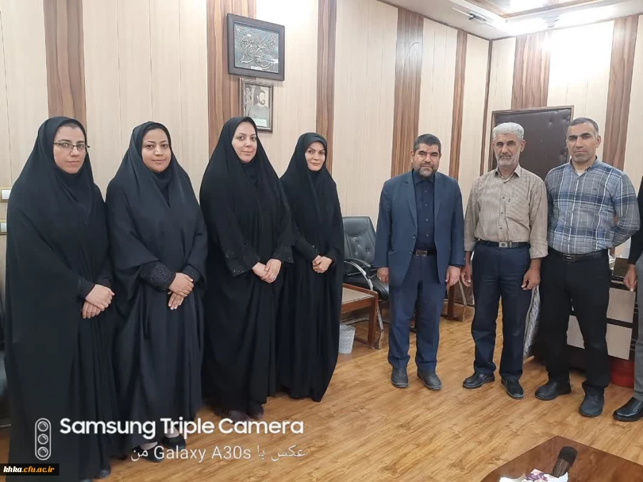 دیدار با رئیس آموزش و پرورش 2