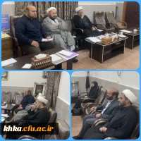 دیدار رؤسای مراکز آموزش عالی خدیجه کبری (س) و شیخ مرتضی انصاری با نماینده ولی فقیه و امام جمعه شهرستان دزفول 2