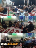 نشست صمیمانه امام جماعت و کارکنان مرکز آموزش عالی حضرت خدیجه کبری (س) با امام جماعت و هیئت امنای مسجد امام سجاد (ع) شهرستان دزفول  2