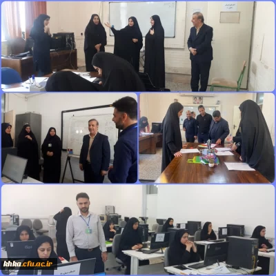 بازدید دکتر صالحی از روندفرآیند مصاحبه