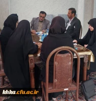 نشست صمیمی مسئولین محترم استانی با اعضای دانشجویی شورای صنفی مرکز 4