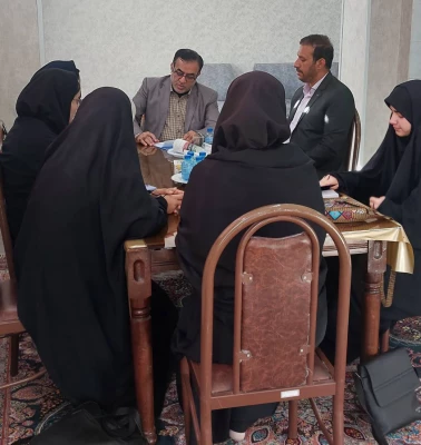 نشست صمیمی مسئولین محترم استانی با اعضای دانشجویی شورای صنفی مرکز 4