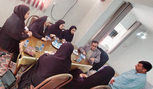 نشست صمیمی مسئولین محترم استانی با اعضای دانشجویی شورای صنفی مرکز 5