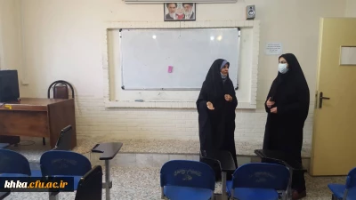 بازدید کارشناس معاونت بهداشت از مرکز خدیجه کبری (س) دزفول 