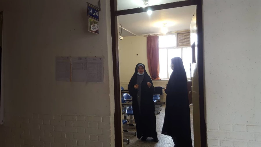 بازدید کارشناس معاونت بهداشت از مرکز خدیجه کبری (س) دزفول  3