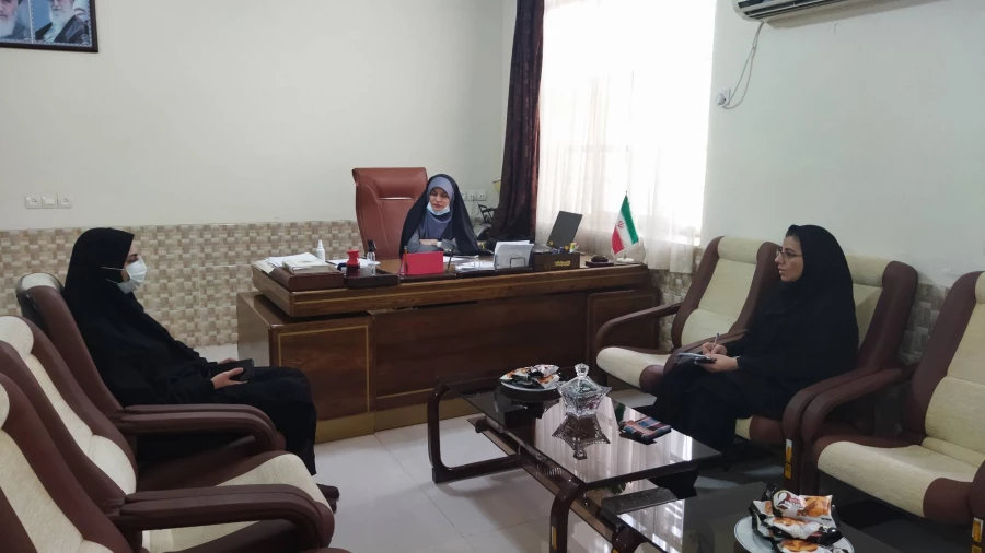 بازدید کارشناس معاونت بهداشت از مرکز خدیجه کبری (س) دزفول  2