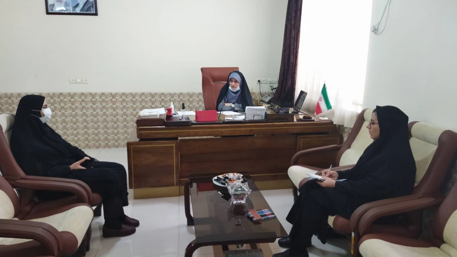 بازدید کارشناس معاونت بهداشت از مرکز خدیجه کبری (س) دزفول  3