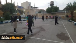 برگزاری مسابقه والیبال بین دانشجومعلمان مکز خدیجه کبری (س) دزفول 2