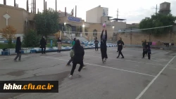 برگزاری مسابقه والیبال بین دانشجومعلمان مکز خدیجه کبری (س) دزفول 5