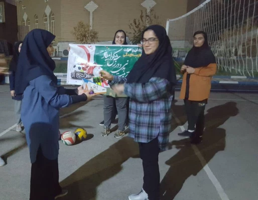 برگزاری مسابقه والیبال بین دانشجومعلمان مکز خدیجه کبری (س) دزفول 6