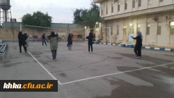 برگزاری مسابقه والیبال بین دانشجومعلمان مکز خدیجه کبری (س) دزفول 8