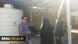 بازدید معاون محترم هماهنگی مدیریت امور پردیس های دانشگاه فرهنگیان استان از مرکز آموزش عالی خدیجه کبری (س) دزفول  2