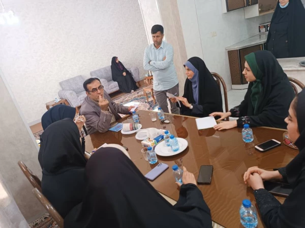 بازدید معاون محترم هماهنگی مدیریت امور پردیس های دانشگاه فرهنگیان استان از مرکز آموزش عالی خدیجه کبری (س) دزفول  4