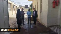 بازدید معاون محترم هماهنگی مدیریت امور پردیس های دانشگاه فرهنگیان استان از مرکز آموزش عالی خدیجه کبری (س) دزفول  2