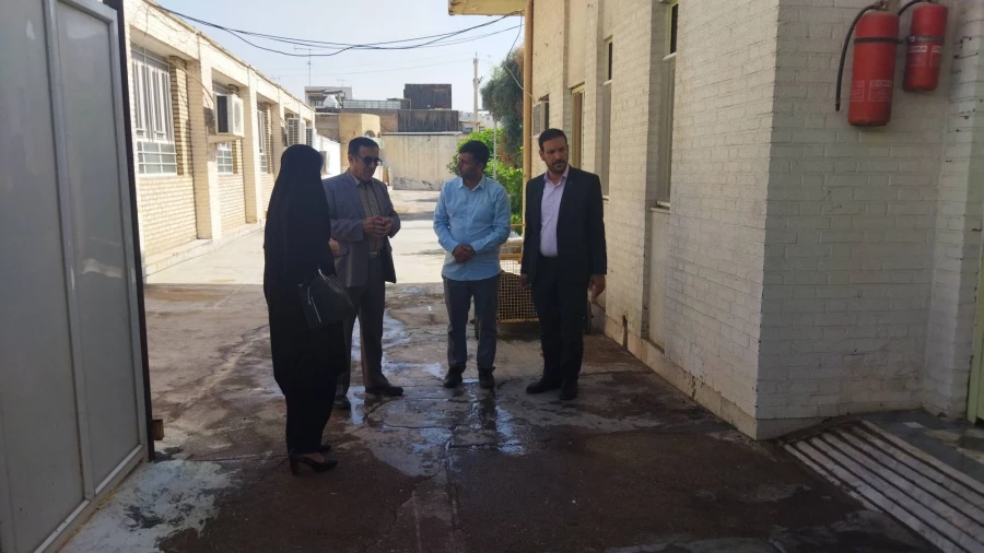 بازدید معاون محترم هماهنگی مدیریت امور پردیس های دانشگاه فرهنگیان استان از مرکز آموزش عالی خدیجه کبری (س) دزفول  2