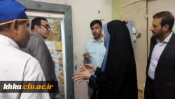 بازدید معاون محترم هماهنگی مدیریت امور پردیس های دانشگاه فرهنگیان استان از مرکز آموزش عالی خدیجه کبری (س) دزفول  3