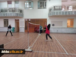 برگزاری مسابقه ورزشی بدمینتون و فوتبال دستی بین دانشجویان 2