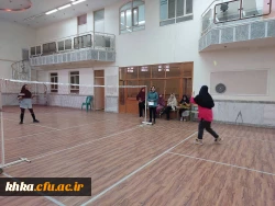 برگزاری مسابقه ورزشی بدمینتون و فوتبال دستی بین دانشجویان 5