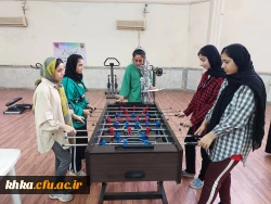 برگزاری مسابقه ورزشی بدمینتون و فوتبال دستی بین دانشجویان 6