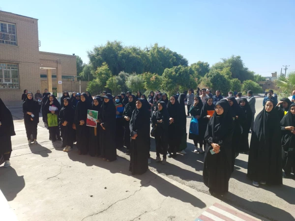 تجمع دانشجو معلمان بر علیه رژیم غاصب صهیونیستی 5