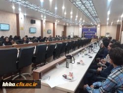 حضور  در جلسه شبکه علمی بسیج 3