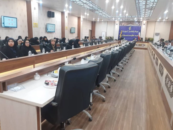 حضور  در جلسه شبکه علمی بسیج 4