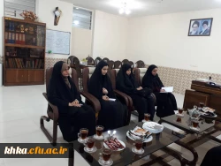 حضور مسئول امور فرهنگی اجتماعی مدیریت پردیس های استان خوزستان در مرکز حضرت خدیجه کبری(س)دزفول 2