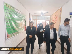 بازدید جناب دکتر صالحی رئیس محترم مدیریت امور پردیس های دانشگاه فرهنگیان استان و هیأت همراه از مرکز آموزش عالی خدیجه کبری (س) دزفول و برگزاری نشست صمیمی با دانشجومعلمان این مرکز
 7
