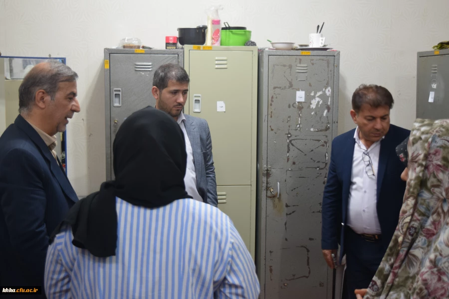 بازدید جناب دکتر صالحی رئیس محترم مدیریت امور پردیس های دانشگاه فرهنگیان استان و هیأت همراه از مرکز آموزش عالی خدیجه کبری (س) دزفول و برگزاری نشست صمیمی با دانشجومعلمان این مرکز
 2