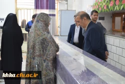 بازدید جناب دکتر صالحی رئیس محترم مدیریت امور پردیس های دانشگاه فرهنگیان استان و هیأت همراه از مرکز آموزش عالی خدیجه کبری (س) دزفول و برگزاری نشست صمیمی با دانشجومعلمان این مرکز
 4