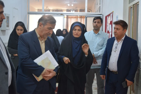 بازدید جناب دکتر صالحی رئیس محترم مدیریت امور پردیس های دانشگاه فرهنگیان استان و هیأت همراه از مرکز آموزش عالی خدیجه کبری (س) دزفول و برگزاری نشست صمیمی با دانشجومعلمان این مرکز
 4