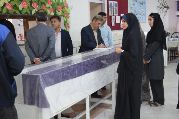 بازدید جناب دکتر صالحی رئیس محترم مدیریت امور پردیس های دانشگاه فرهنگیان استان و هیأت همراه از مرکز آموزش عالی خدیجه کبری (س) دزفول و برگزاری نشست صمیمی با دانشجومعلمان این مرکز
 5