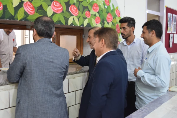 بازدید جناب دکتر صالحی رئیس محترم مدیریت امور پردیس های دانشگاه فرهنگیان استان و هیأت همراه از مرکز آموزش عالی خدیجه کبری (س) دزفول و برگزاری نشست صمیمی با دانشجومعلمان این مرکز
 6