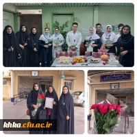 حضور در بیمارستان نبوی به مناسبت روز پرستار 2