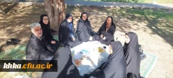 صرف صبحانه در فضای سبز توسط همکاران مرکز  12