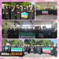 حضور در مراسم راهپیمایی و نماز جمعه  4