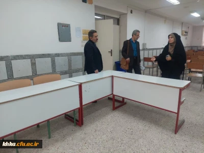 بازدید هیأت محترم نظارت، ارزیابی و تضمین کیفیت (ناتک) موسسات آموزش عالی استان از مرکز خدیجه کبری (س) دزفول