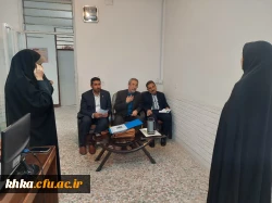 بازدید هیأت محترم نظارت، ارزیابی و تضمین کیفیت (ناتک) موسسات آموزش عالی استان از مرکز خدیجه کبری (س) دزفول 4