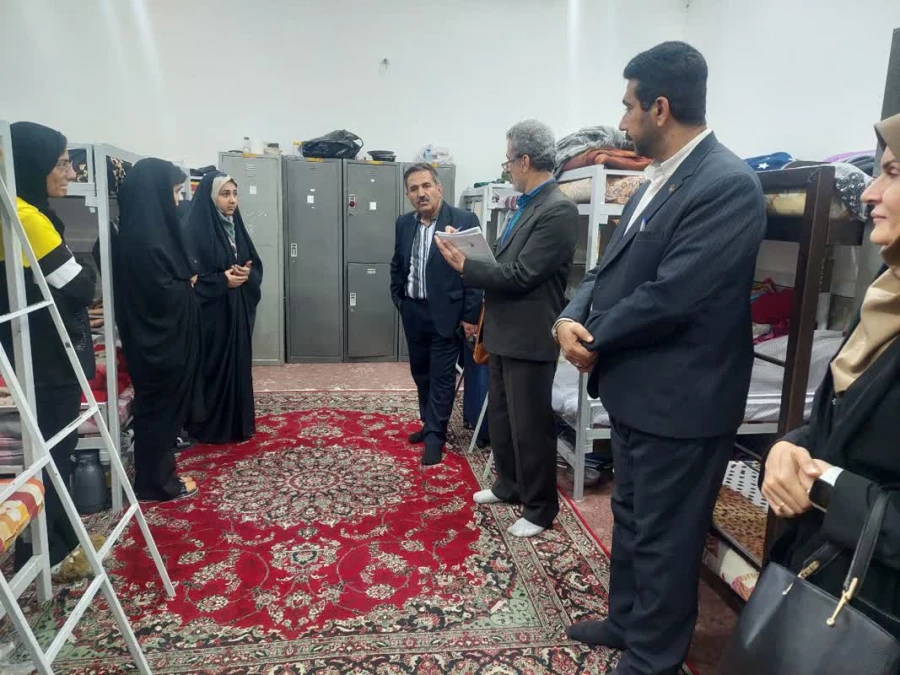 بازدید هیأت محترم نظارت، ارزیابی و تضمین کیفیت (ناتک) موسسات آموزش عالی استان از مرکز خدیجه کبری (س) دزفول 2