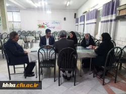 بازدید هیأت محترم نظارت، ارزیابی و تضمین کیفیت (ناتک) موسسات آموزش عالی استان از مرکز خدیجه کبری (س) دزفول 2