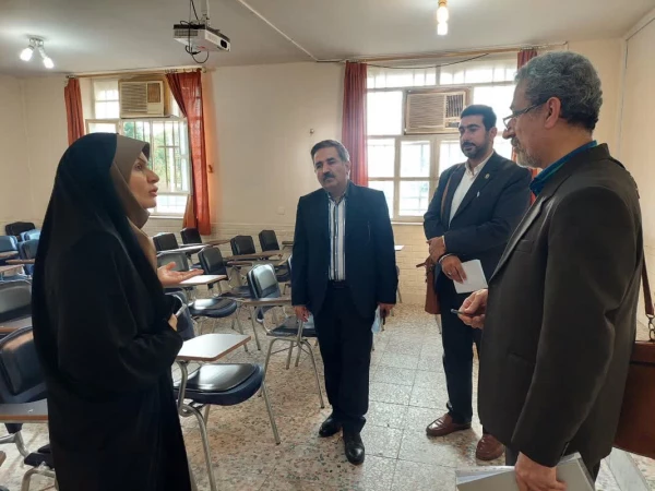 بازدید هیأت محترم نظارت، ارزیابی و تضمین کیفیت (ناتک) موسسات آموزش عالی استان از مرکز خدیجه کبری (س) دزفول 7