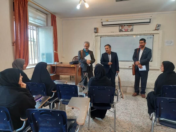 بازدید هیأت محترم نظارت، ارزیابی و تضمین کیفیت (ناتک) موسسات آموزش عالی استان از مرکز خدیجه کبری (س) دزفول 8