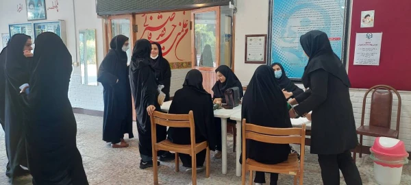 اجرای طرح غربالگری فشارخون و قند خون (جلسه دوم) 5