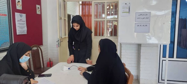 اجرای طرح غربالگری فشارخون و قند خون (جلسه دوم) 6