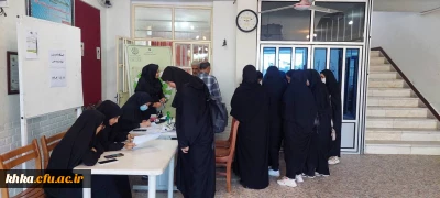 اجرای طرح غربالگری فشارخون و قند خون (جلسه اول)