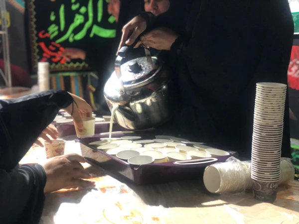 برپایی موکب به مناسبت شهادت حضرت فاطمه 2