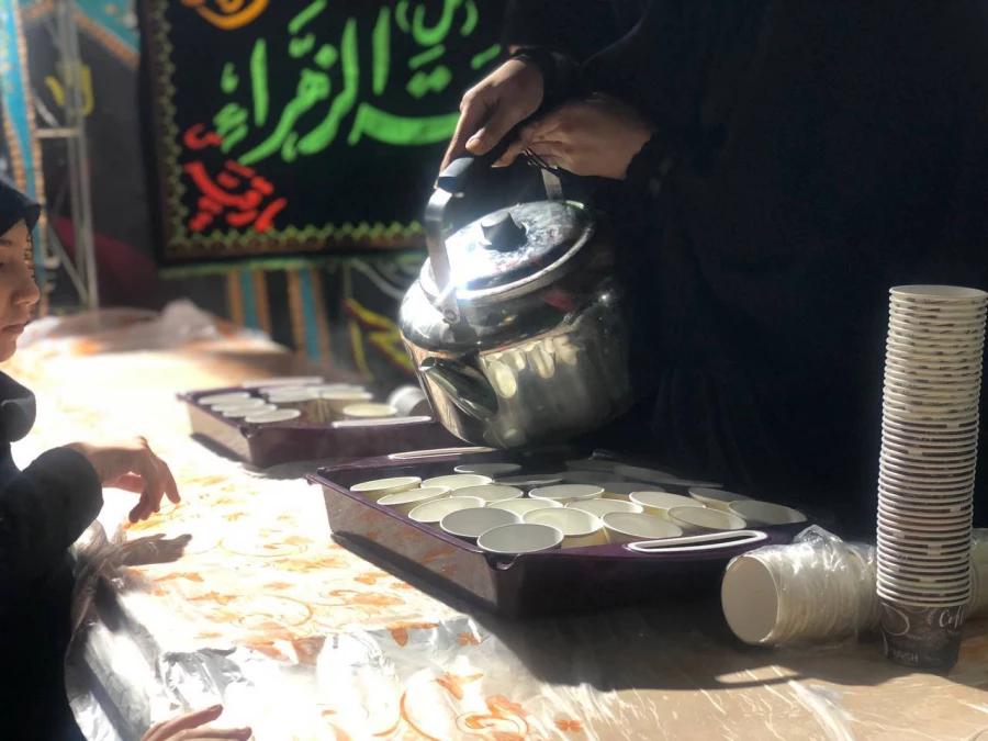 برپایی موکب به مناسبت شهادت حضرت فاطمه 5