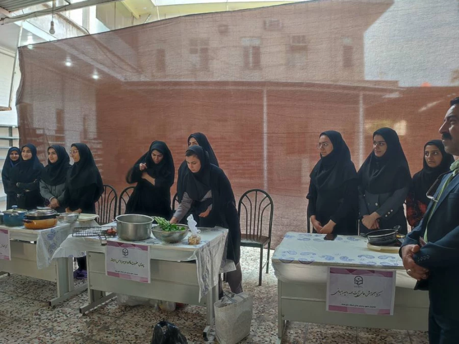 برگزاری مسابقه جشنواره غذای سالم مرحله استانی خواهران به میزبانی مرکز آموزش عالی حضرت خدیجه کبری(س) 22